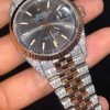 Rolex Datejust 41 Rose Gold Diamond Jubilee Bracelet