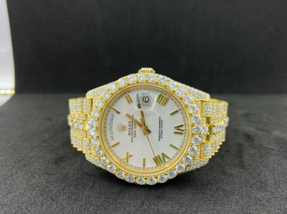 Buss Down Rolex Day-Date Yellow GOld